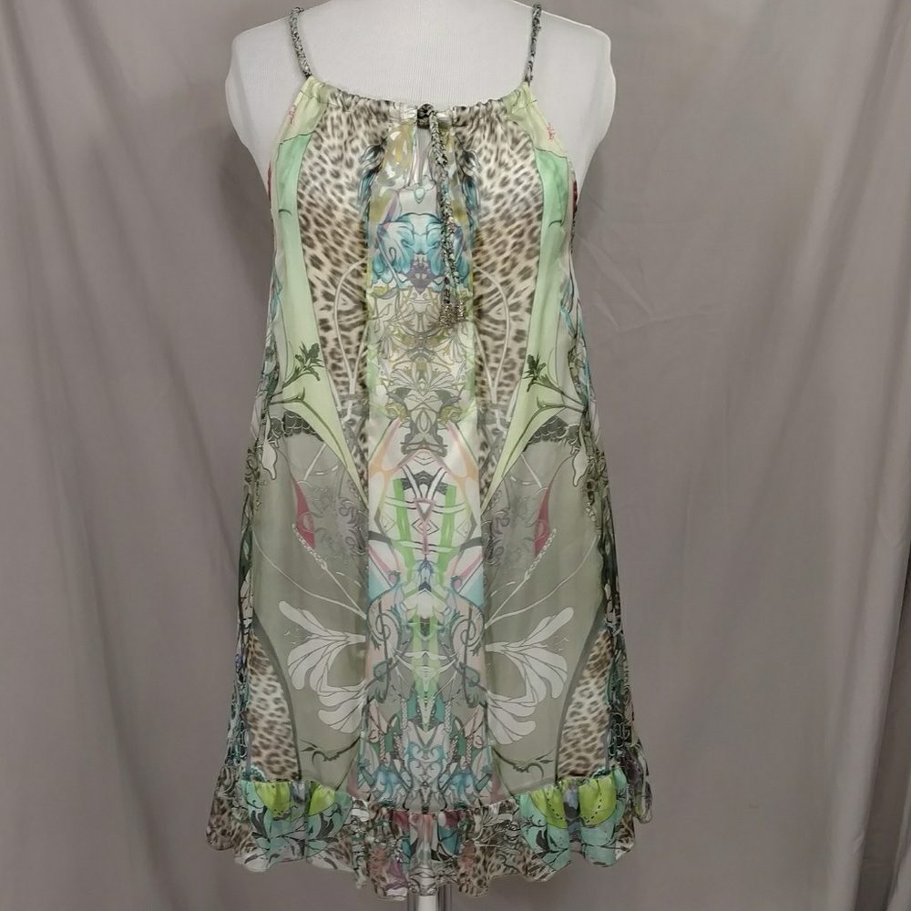 Silk Mini Dress Letarte Boutique Beachwear Sample